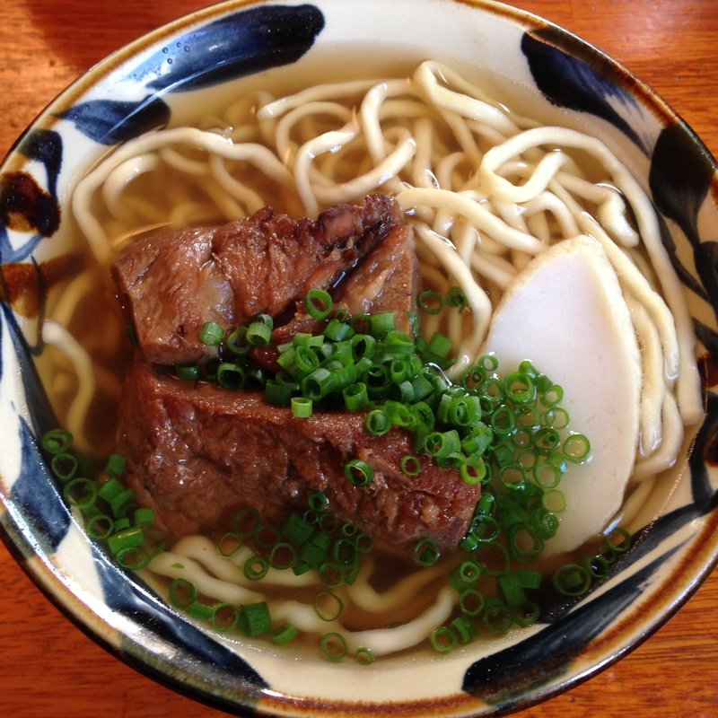 軟骨ソーキそば(そば処　たから家)