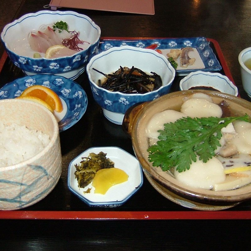 具雑煮定食(姫松屋 本店 （ひめまつや）)