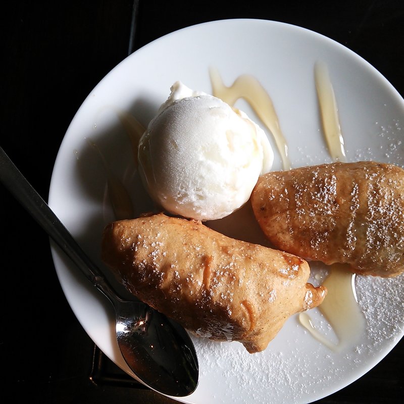 揚げバナナココナツアイス(ベトナム ガーデン )