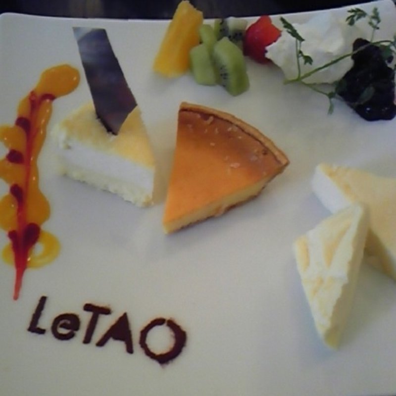 チーズケーキ盛り合わせ(小樽洋菓子舗ルタオ 本店 （LeTAO）)