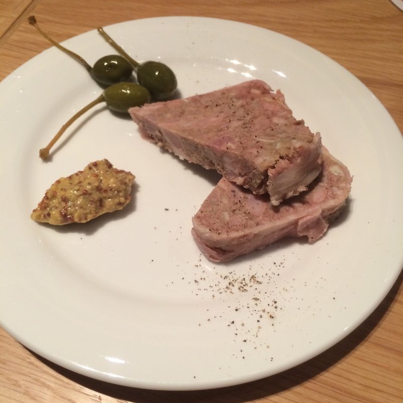 自家製お肉のパテ(PIZZA & WINE BAR ENTRATA)