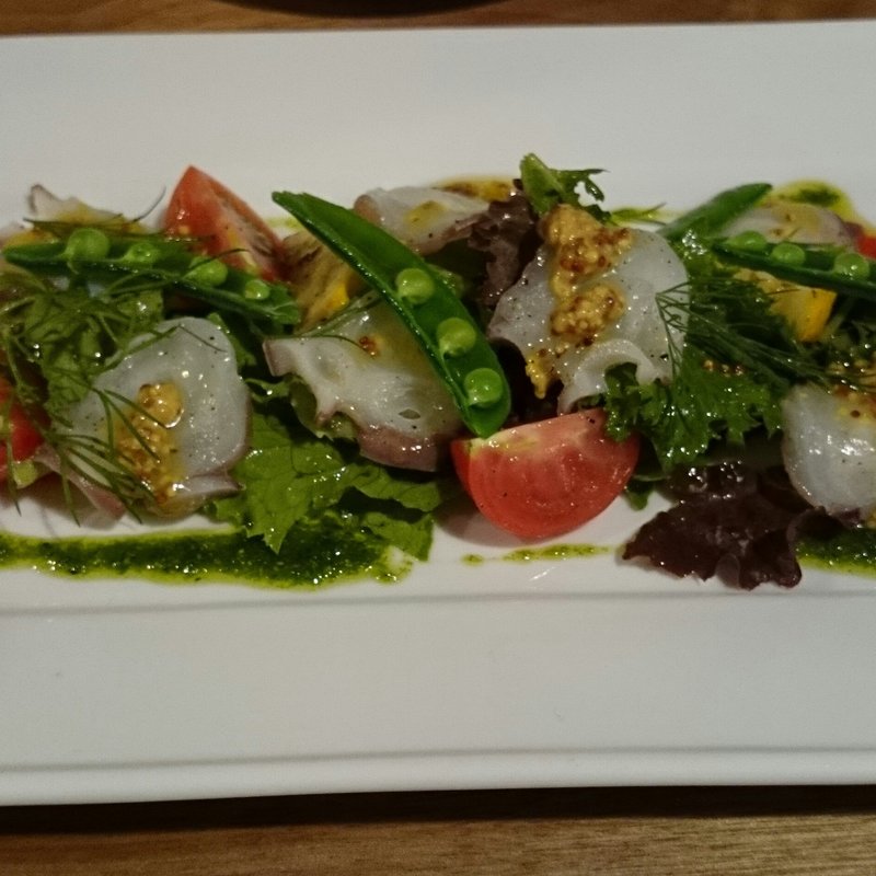 タコのマリネ(ふらここ食堂)