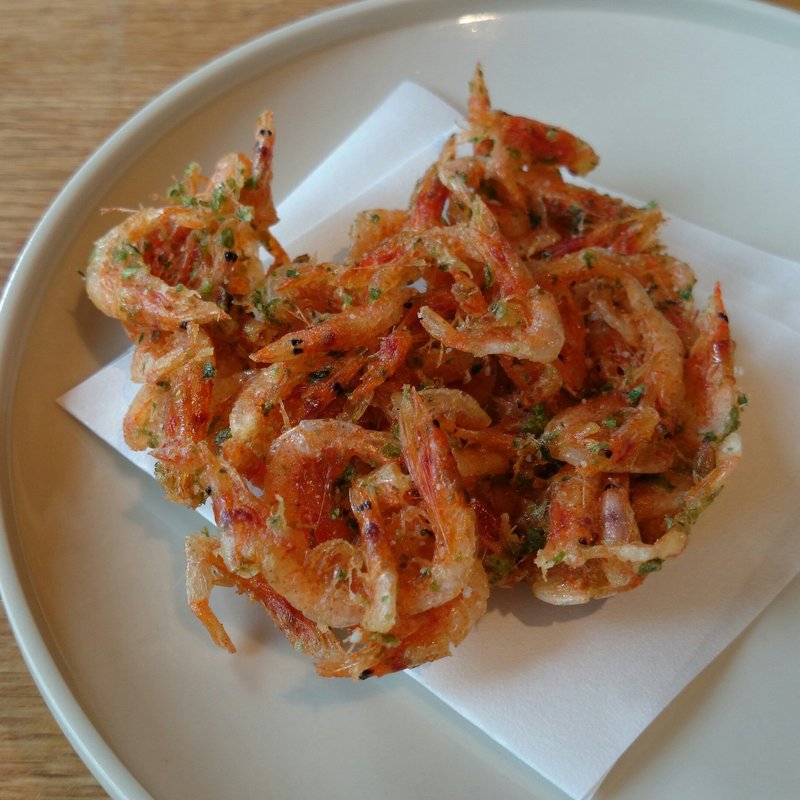 桜えびのかきあげ(紬山荘)