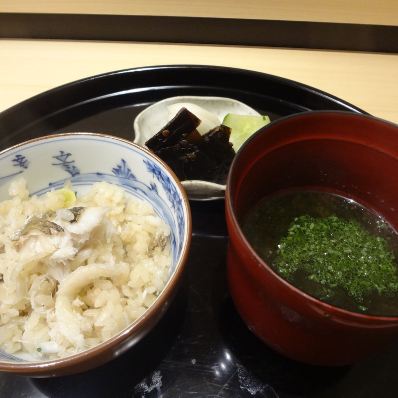 カマスの釜飯(さゝ木)