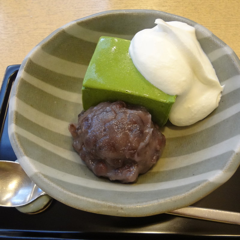 抹茶ババロア(紀の善)