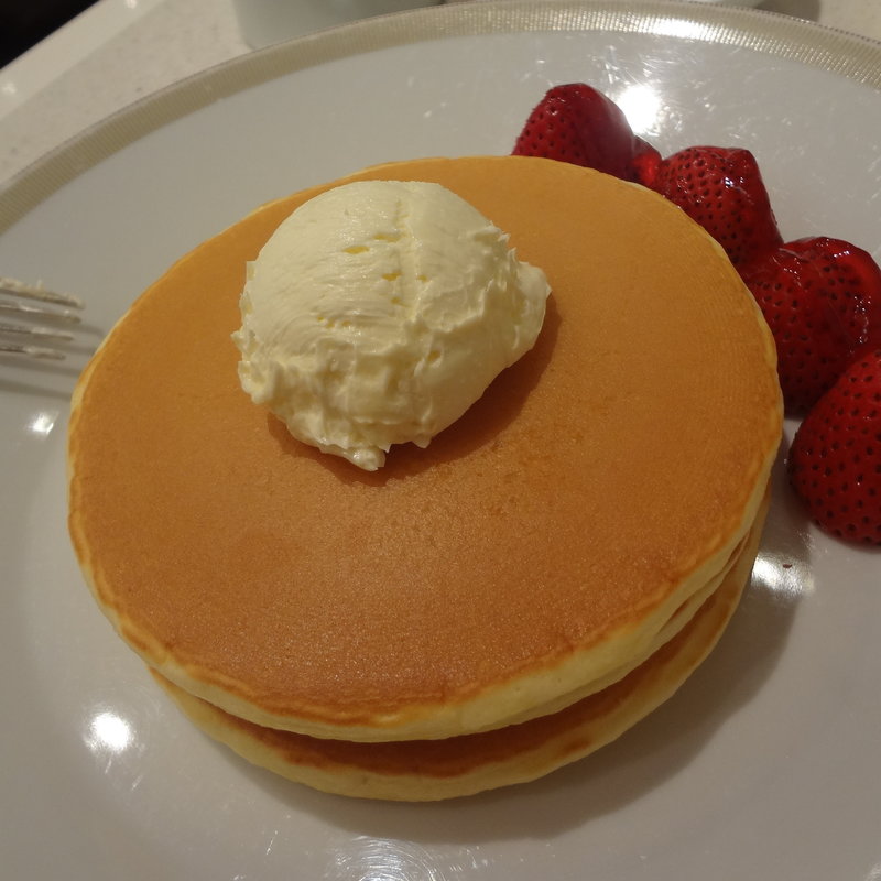 パンケーキ　いちご添え(パークサイドダイナー Parkside DINER)