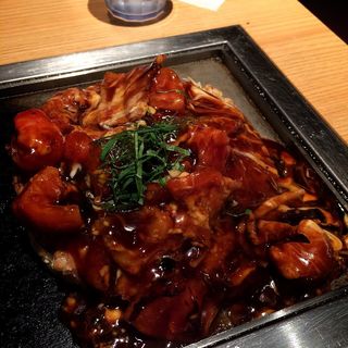 トマトお好み焼き　豚肉＆チーズ(京ちゃばな )