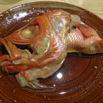 金目鯛の煮つけ(日本料理 太月)