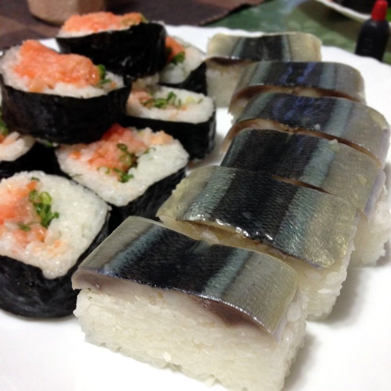 さんま寿司(浜富寿司)