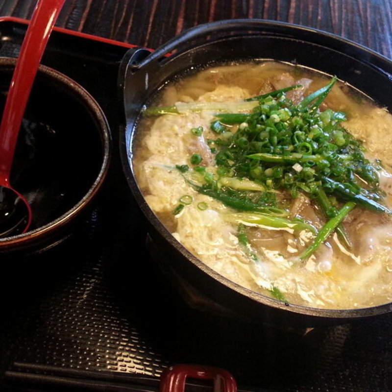 柳風鍋焼きうどん(竜雲)