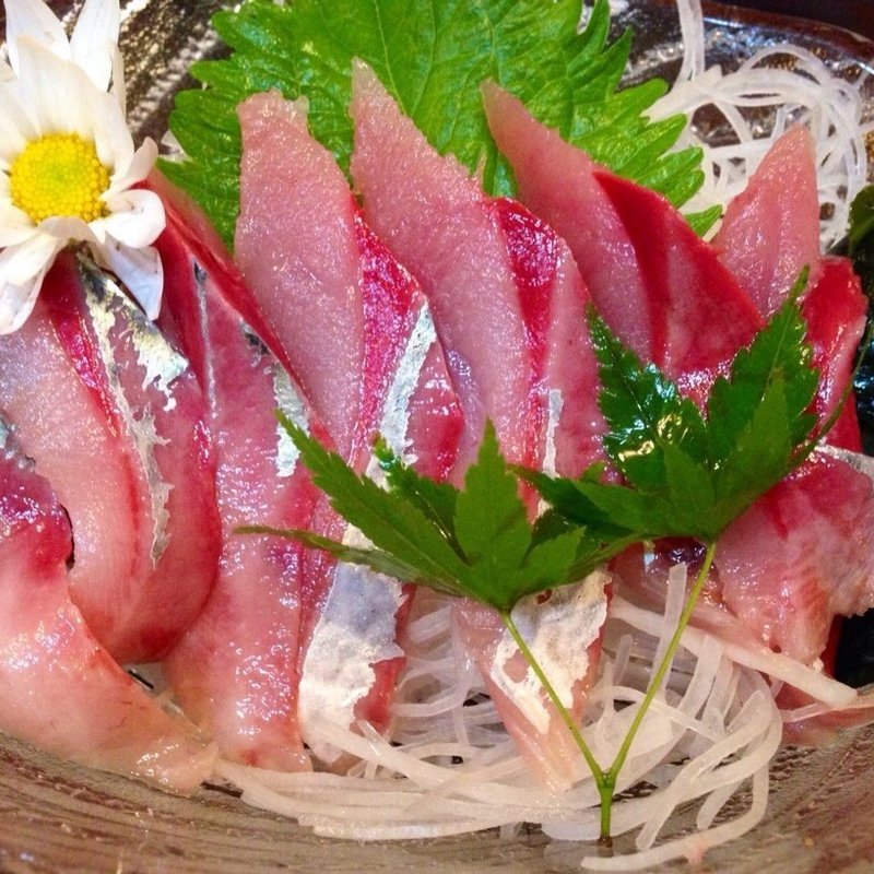 鯖の刺身(肴)