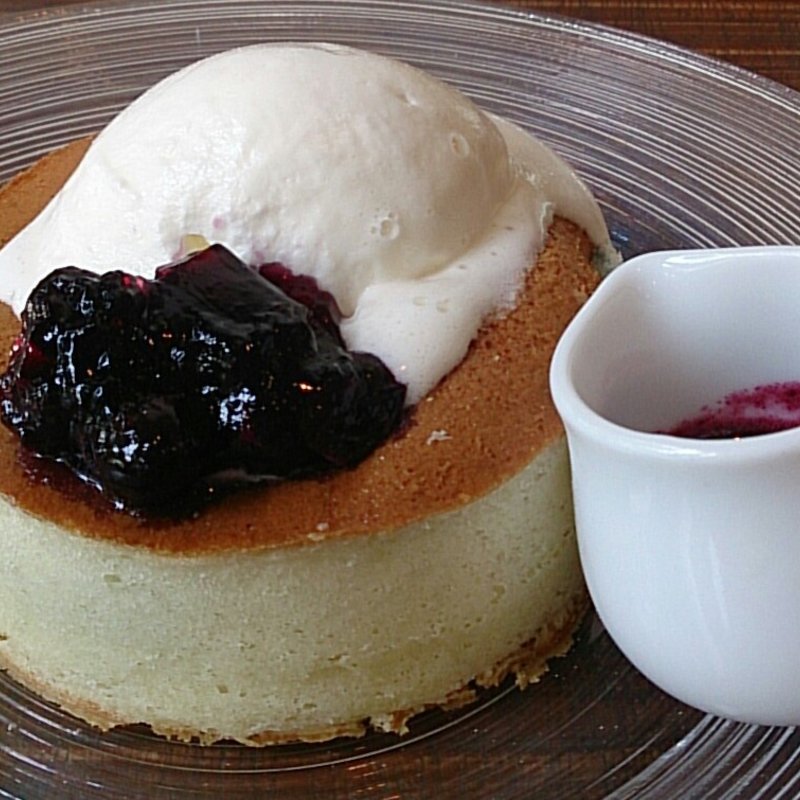 練乳ミルクの白長野産ブルーベリーで(雪ノ下 静岡 )