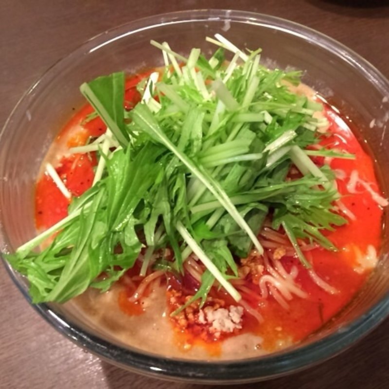 冷やし豆乳坦々麺(炎神)