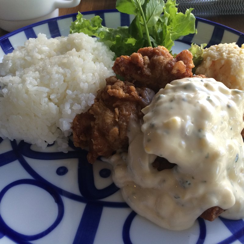 鳥の唐揚げレモンタルタルソース（ランチ）(Suzes' Room (スージーズ ルーム))