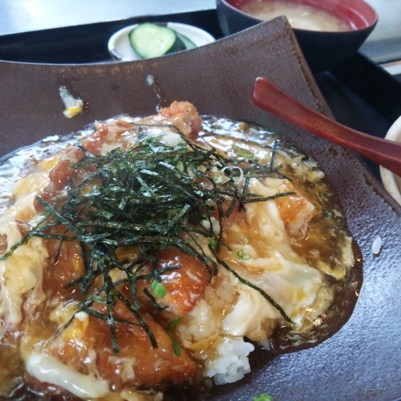 あんかけカツ丼(浜亭)
