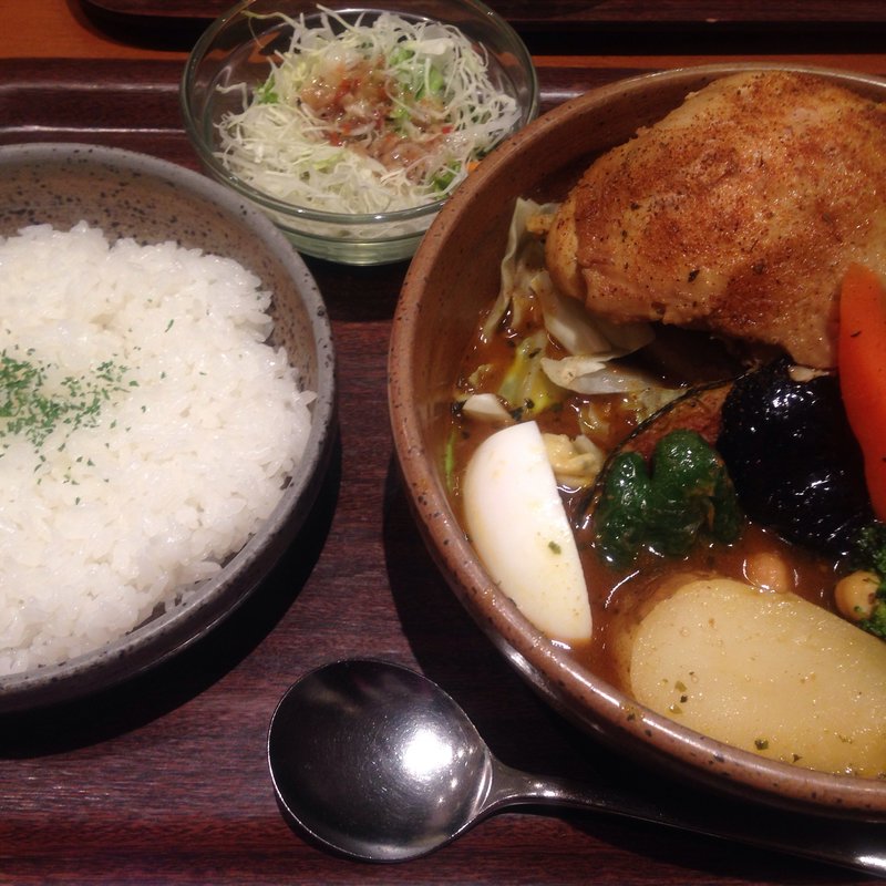 スープカリィ  【骨無しチキン＆野菜】(Vajraroad ヴァサラロード)