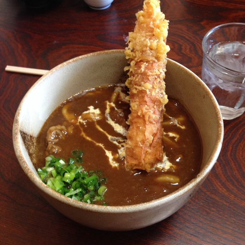 カレーうどん　ちくわ天付(本場讃岐うどん むら泉 高砂店)