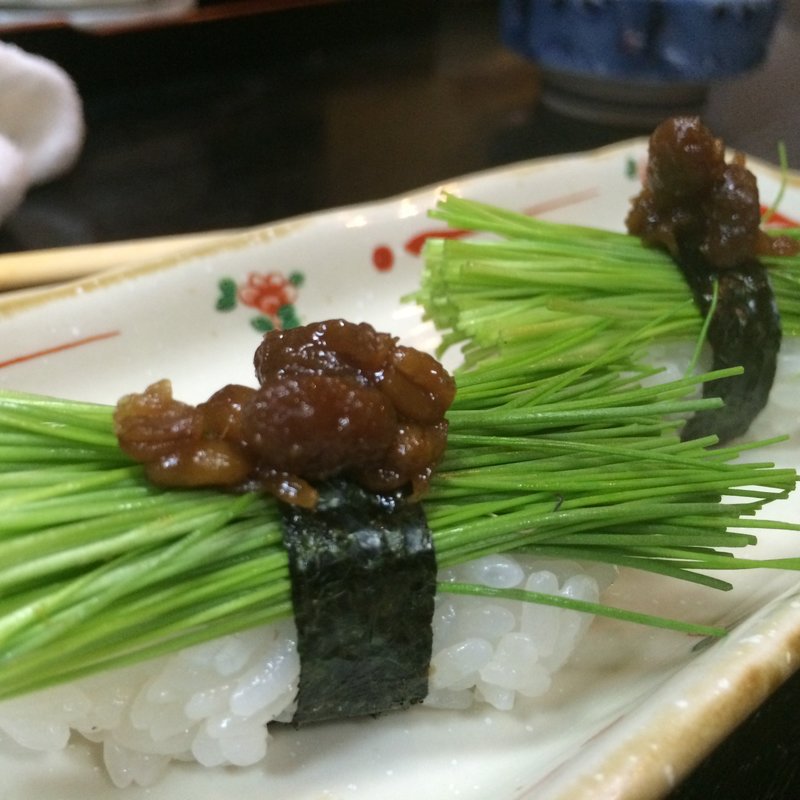 芽ネギ(べらぼう寿司)