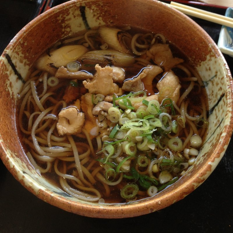 地鶏そば(鹿野そば処)