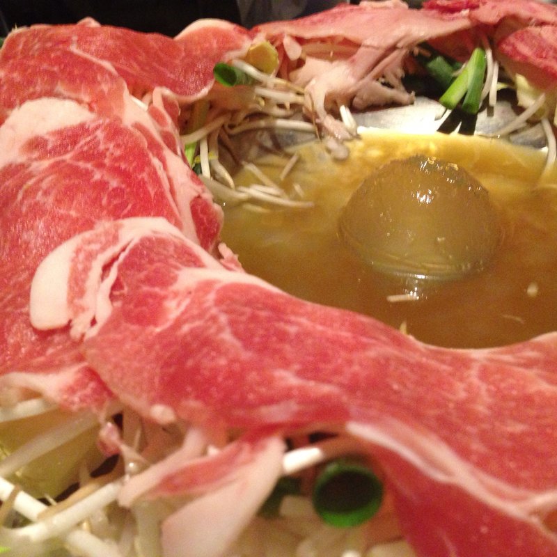 しゃぶしゃぶ鉄板(個室 和食居酒屋 島の恵みと喰らえ 酒場 新橋店)