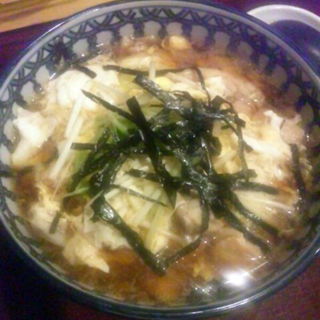 親子南蛮そば(寿々喜)