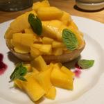 本日のフレッシュフルーツのこぼれタルト