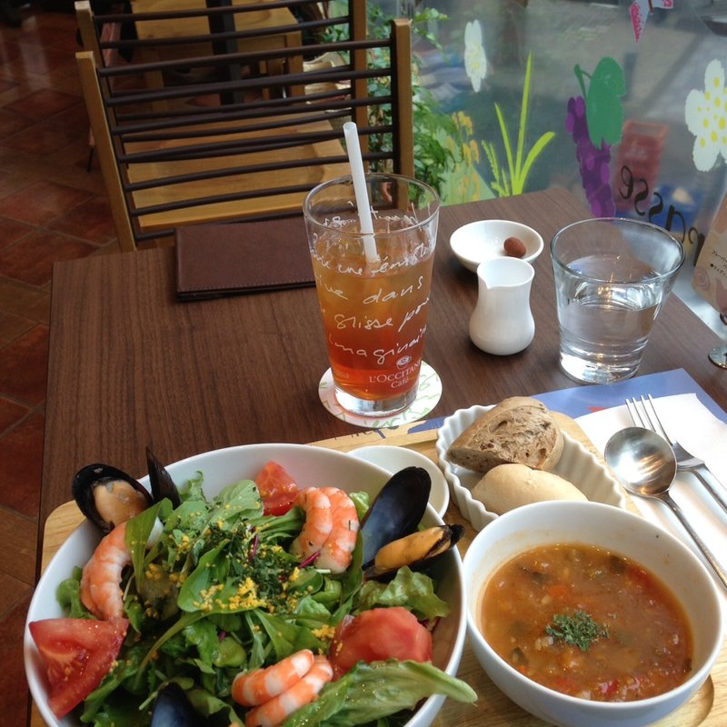 サラダセット(ロクシタンカフェ 池袋店)