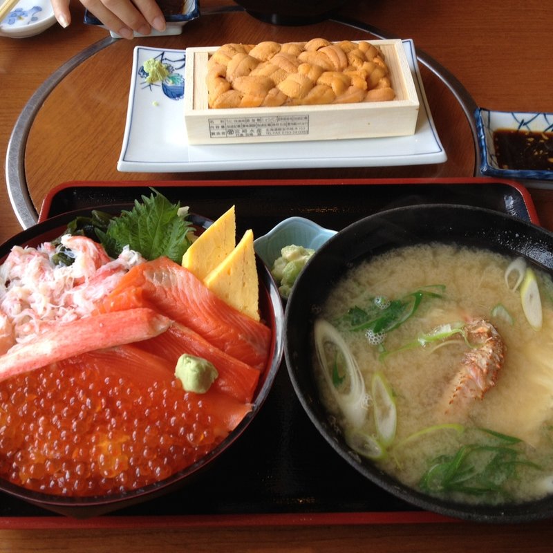 特選かに丼御膳(ヤン衆料理 北の漁場)