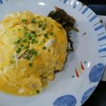 たまり醤油のオムライス(水琴茶堂　一宮店)