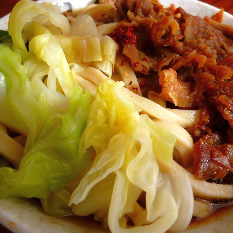 肉うどん(手打ちうどん　とだ)