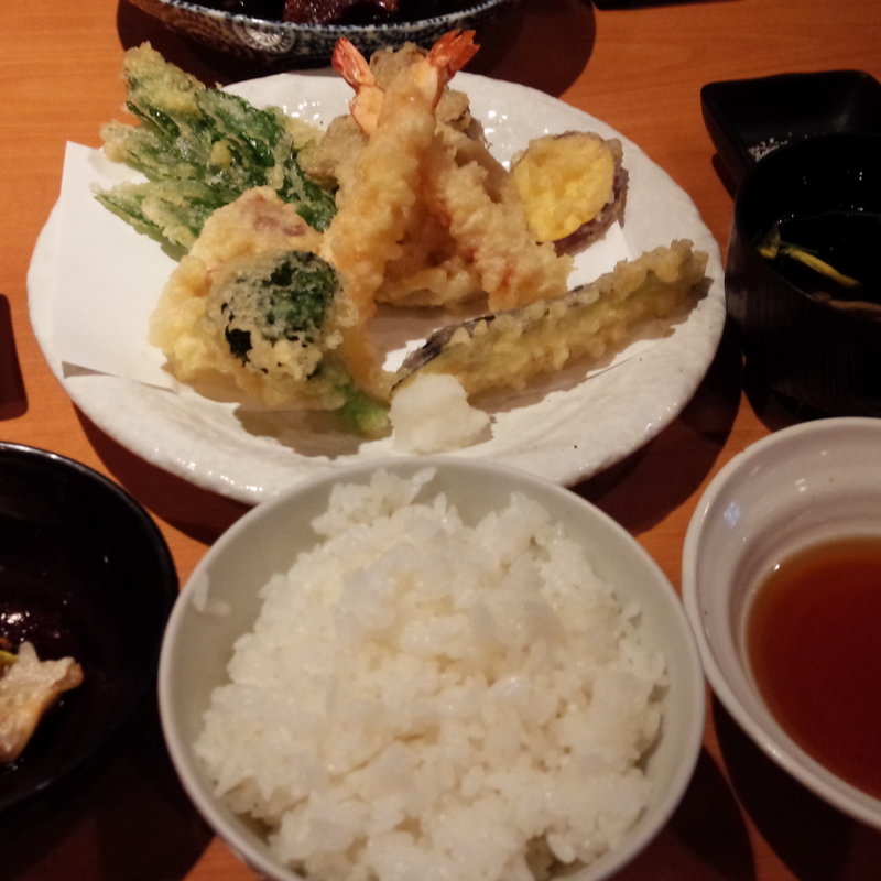 天麩羅いろいろ御膳(FishBar＆CharcoalGrill坊'z)