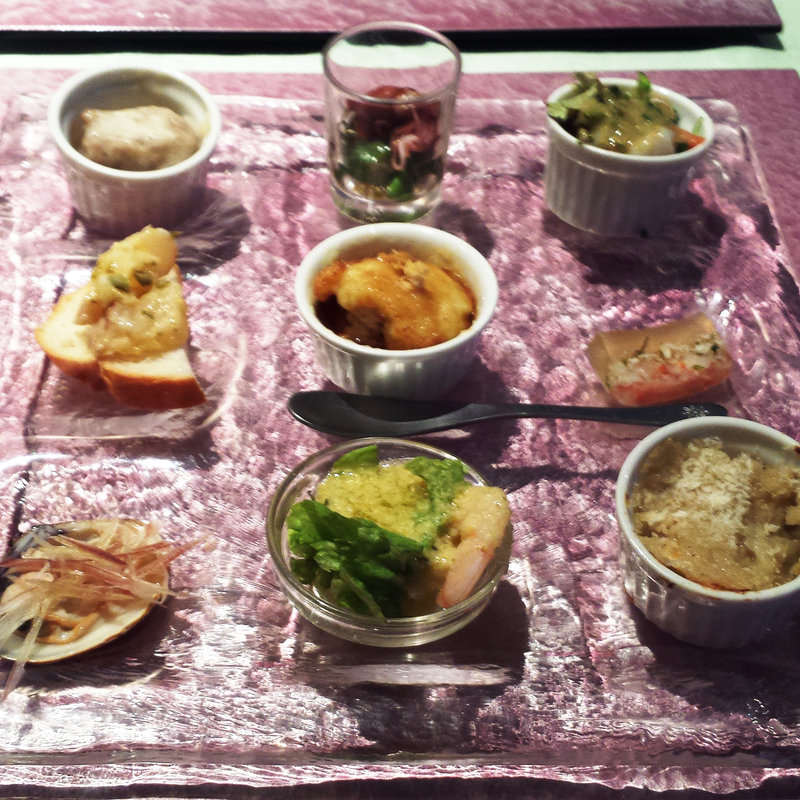 お昼のコースMenudeB(リストランテ・マツバラ)