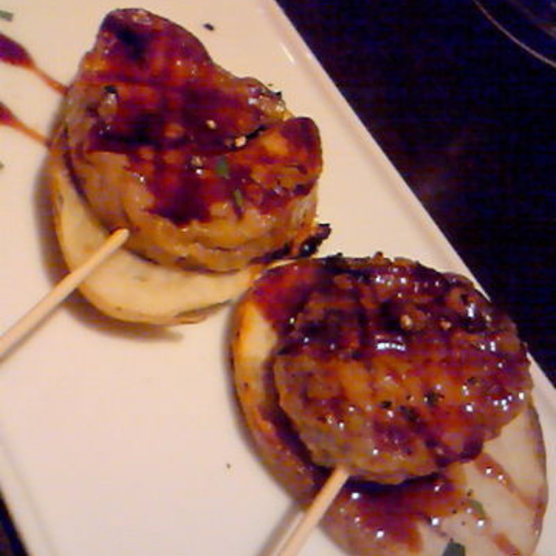 フォアグラの串焼き(ふれんち食堂 ぴん)