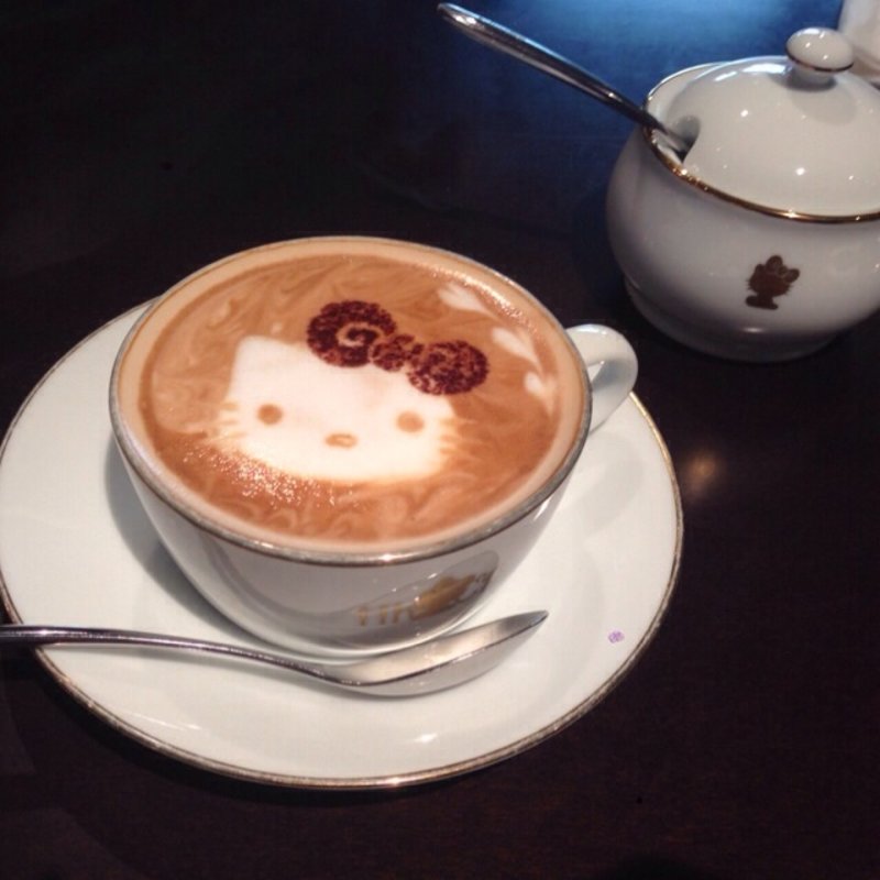 カプチーノ(Hello Kitty Cafe Restaurant)