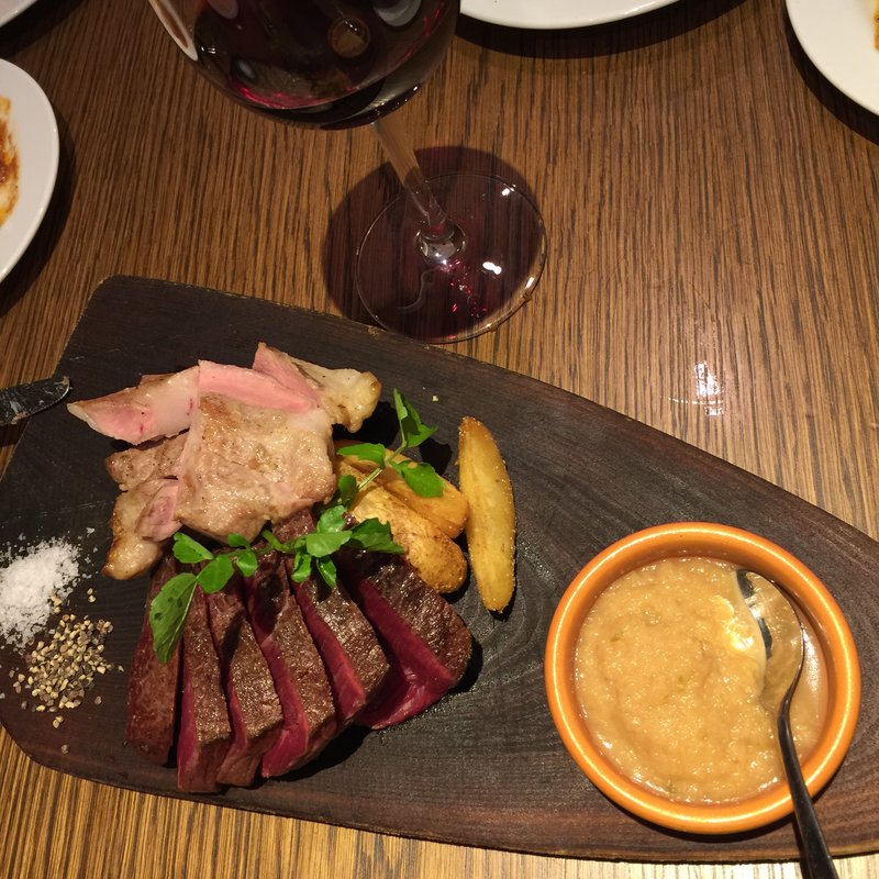 熟成お芋豚ロース(ビストロ 熟肉 （なれにく）)