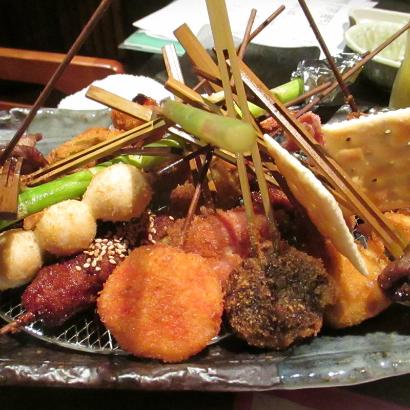 串揚げ盛り合わせ(月のうさぎ)