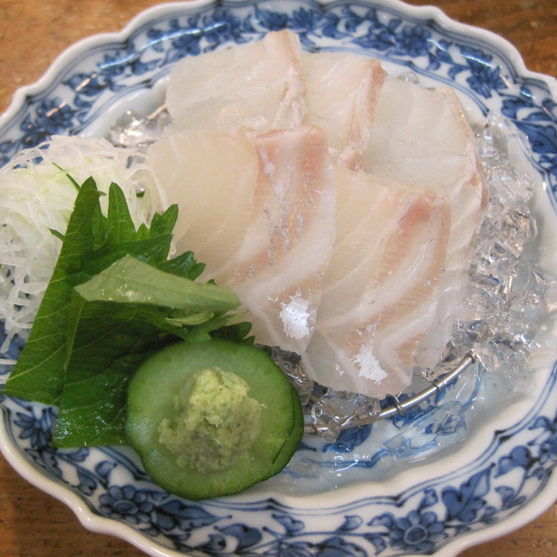 すずきの洗い(向井酒の店 )