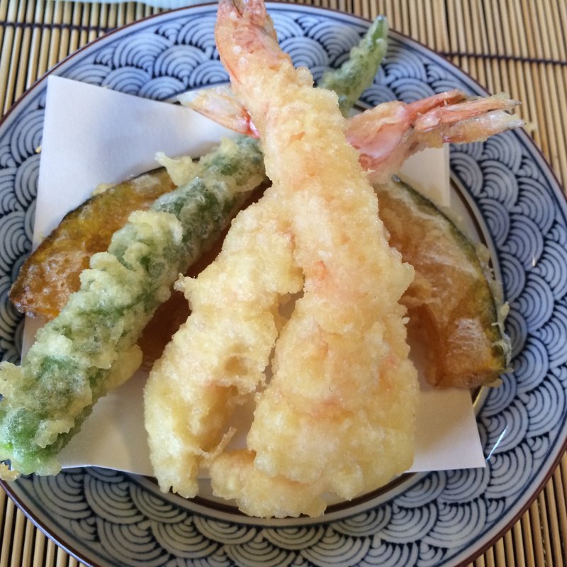 お昼の天ぷらコース「葵」(天ぷら 八坂 圓堂)