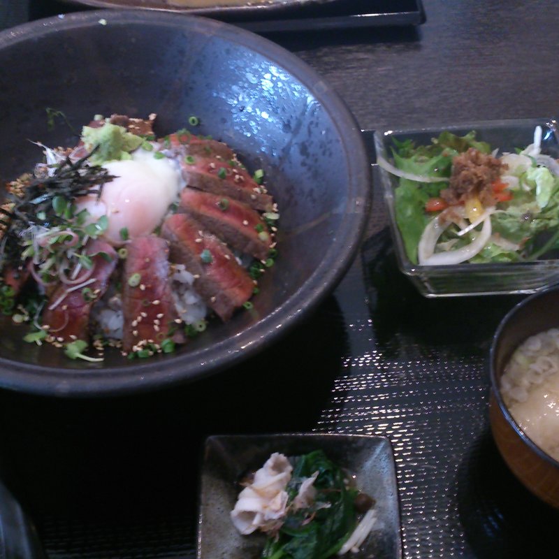 肥後の赤牛丼(KUMAMOTODining×あざみ)