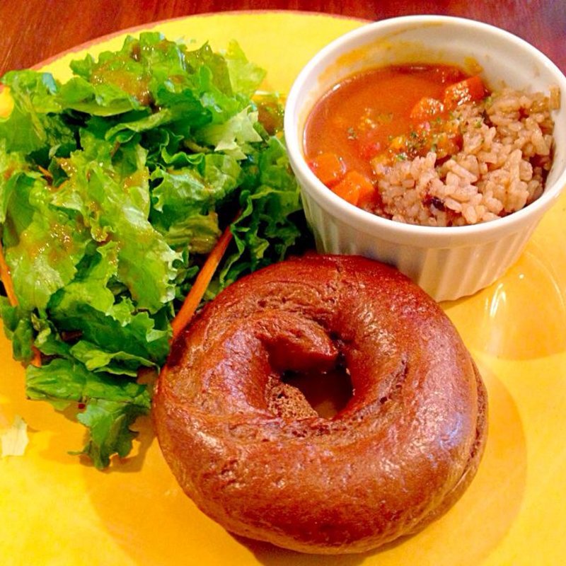 ベーグルランチB(酵素食道　レインボーローフード)