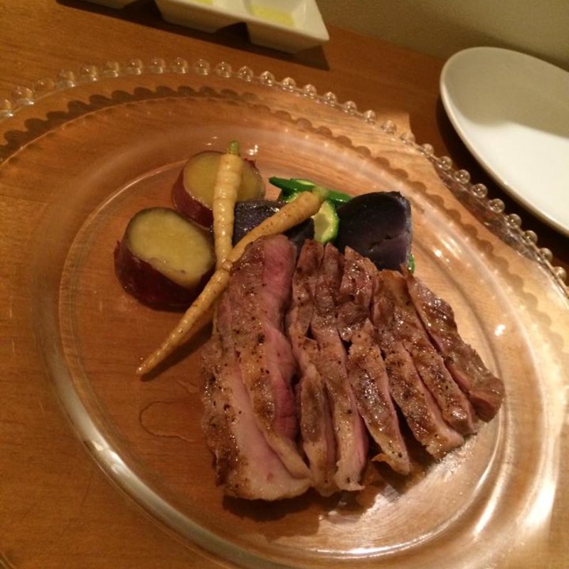 ある日の6000円おまかせコースメニュー(恵比寿 DAL-MATTO)