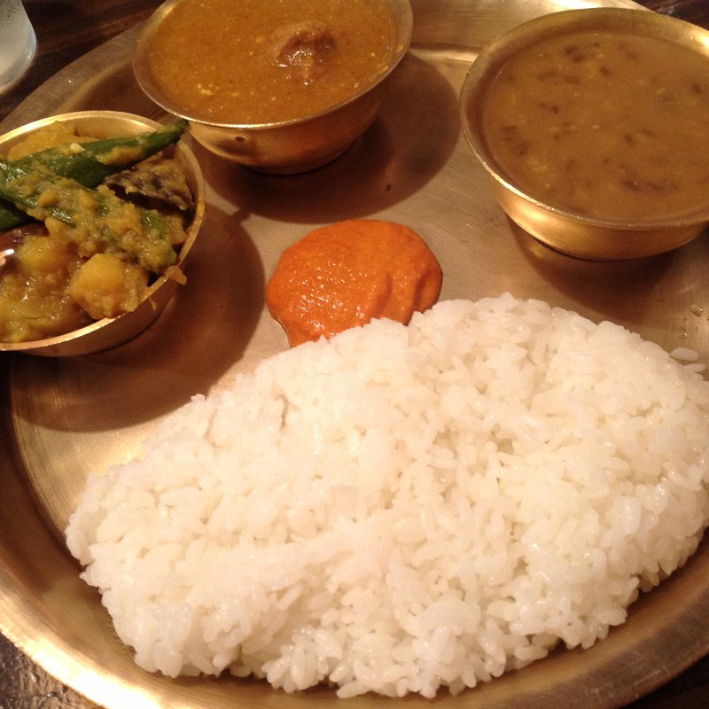 ダルバートノンベジ(ネパリコ 渋谷店 Nepalico shibuya)