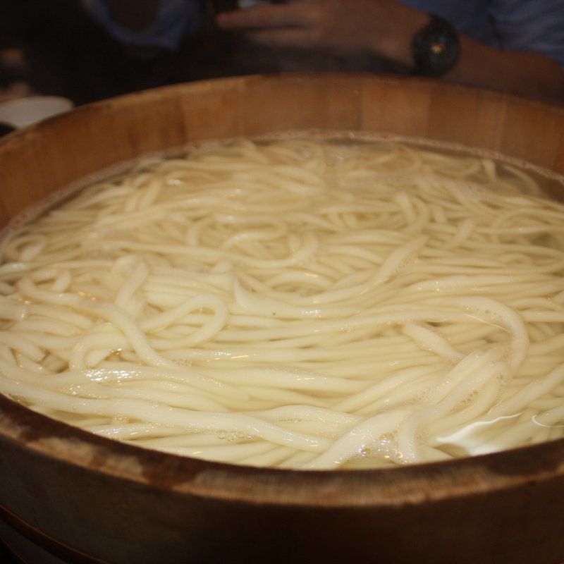 家族うどん(わら家)