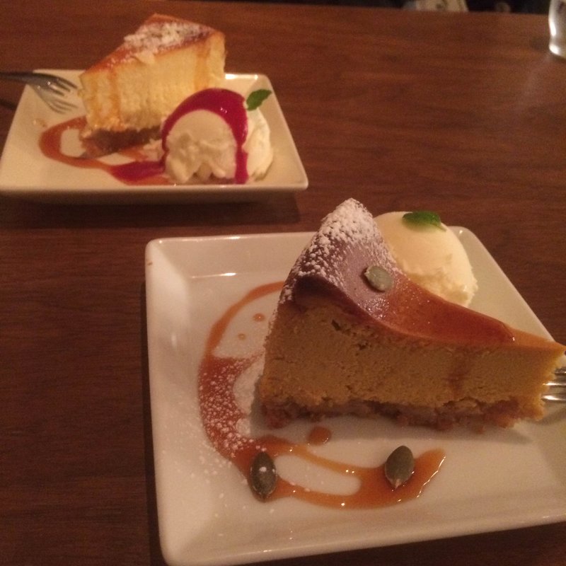 かぼちゃのチーズケーキ(CAFE FLOW)