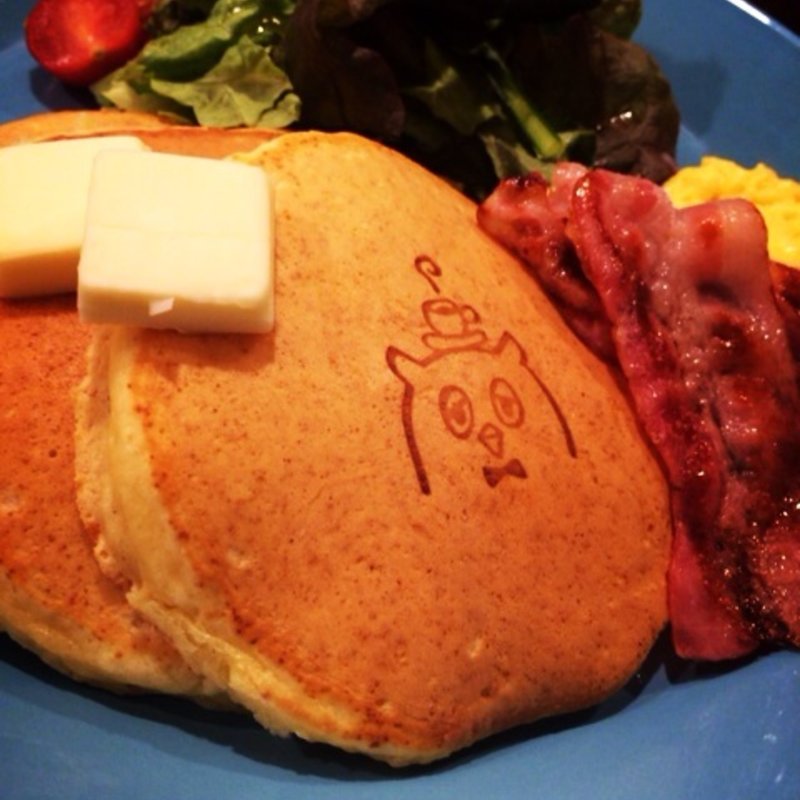 おかずパンケーキプレート(ポッロ)