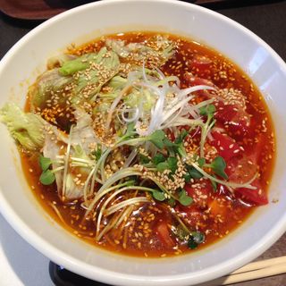 ピリ辛トマト坦々麺(春水堂 表参道店)