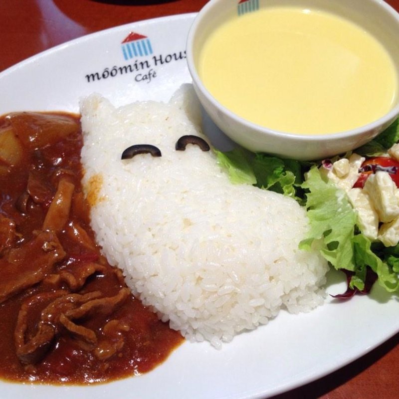 ムーミンライスプレート(ムーミンベーカリー&カフェ 東京ドームシティ ラクーア店)