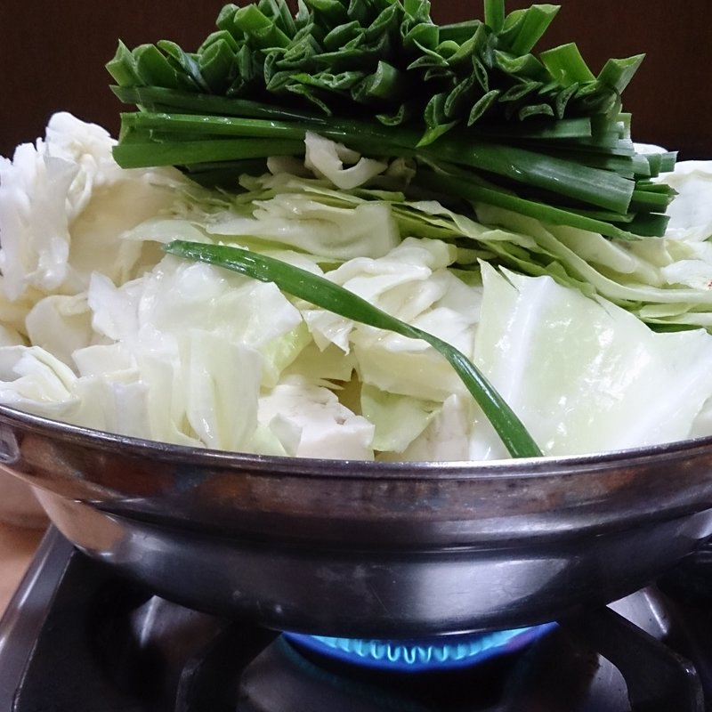 辛もつ鍋(もつ鍋専門店 鍋屋ポポロ 上飯田店)