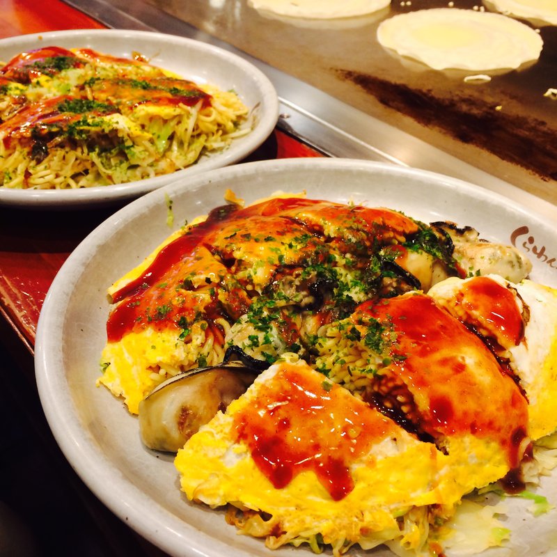 くらわんか焼き（かき入り）(広島風お好み焼き くらわんか （ひろしまふうおこのみやき くらわんか）)