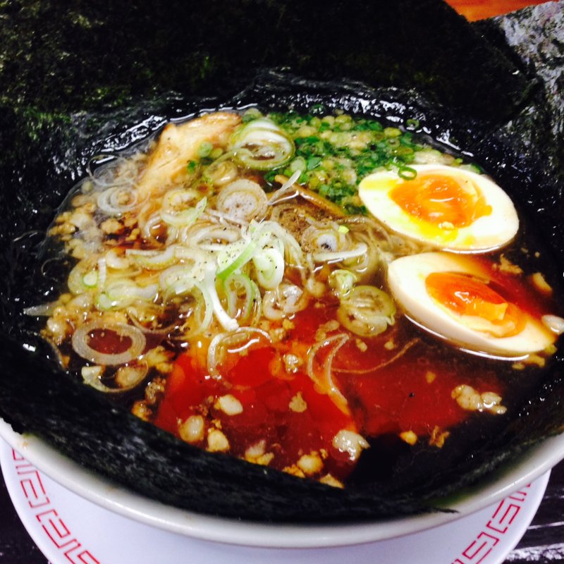 味玉尾道のりラーメン(麺工房　きわみや)